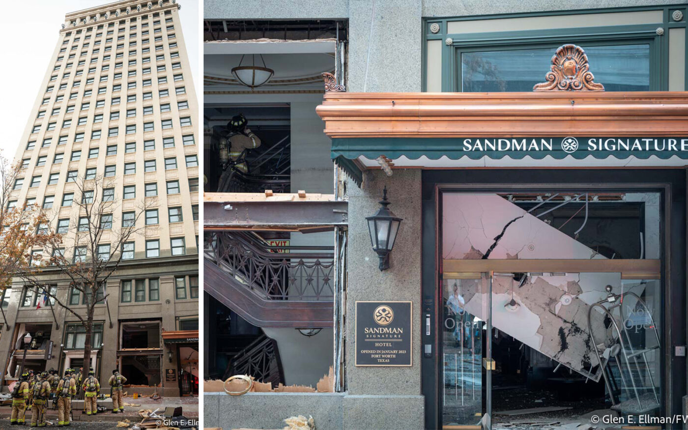 Sandman Signature Hotel Explosion Injures 21 in Downtown Fort Worth