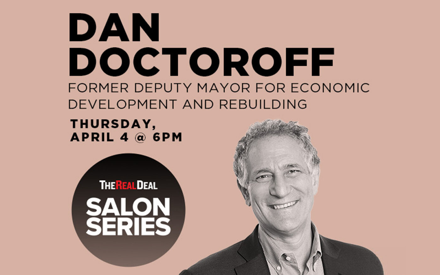 “The Urbanist” Author Dan Doctoroff to Speak in NYC April 4