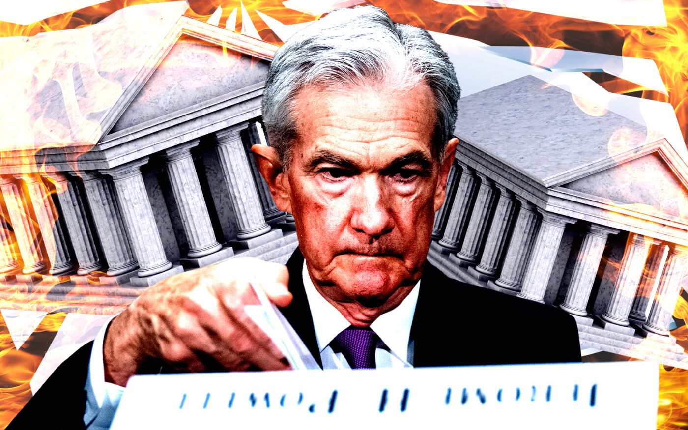 Fed Chair Jerome Powell Warns More Bank Failures Tied to CRE