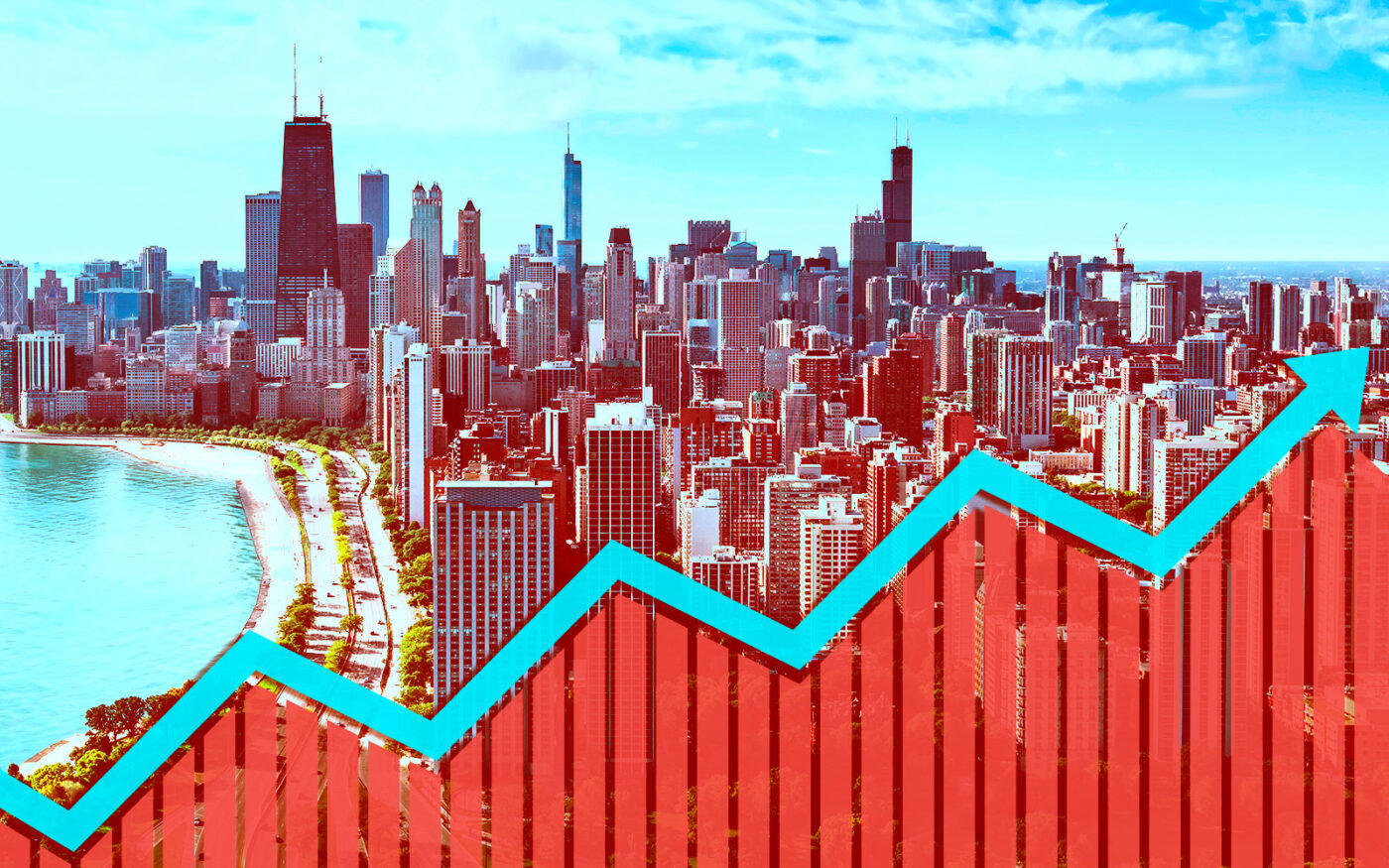 Chicago-area home prices hit a record high in April, amid strong demand and low inventory