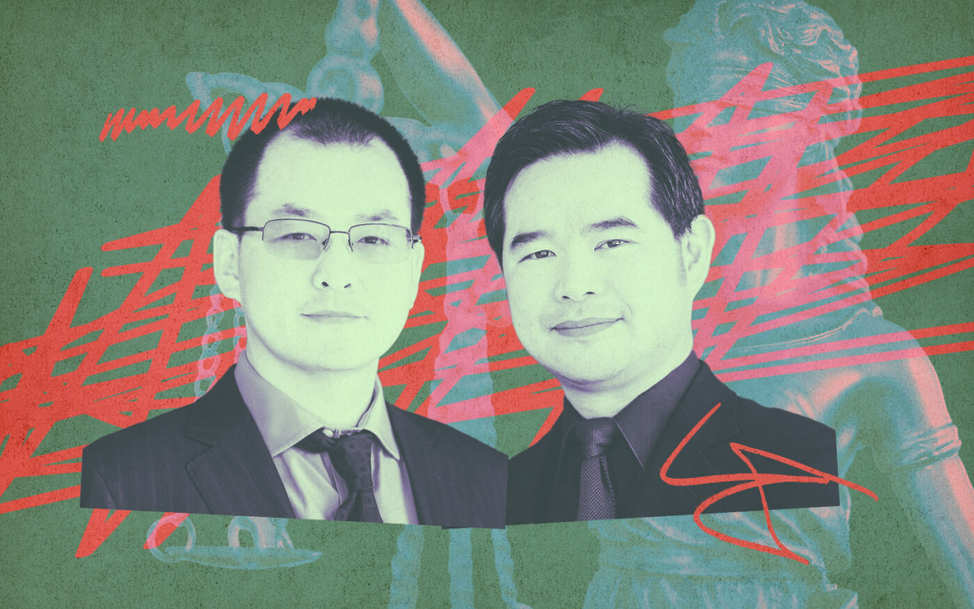 TA Partners’ Larry Liu and Johnny Lu (TA Partners, Getty)