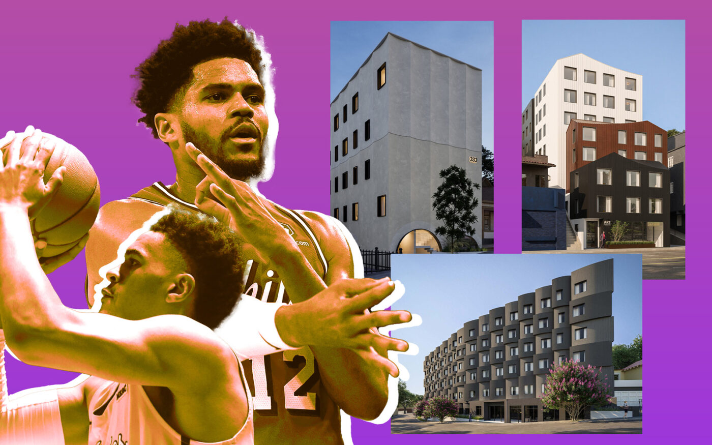 NBA Stars Make Triple Affordable Apartment Play in Echo Park