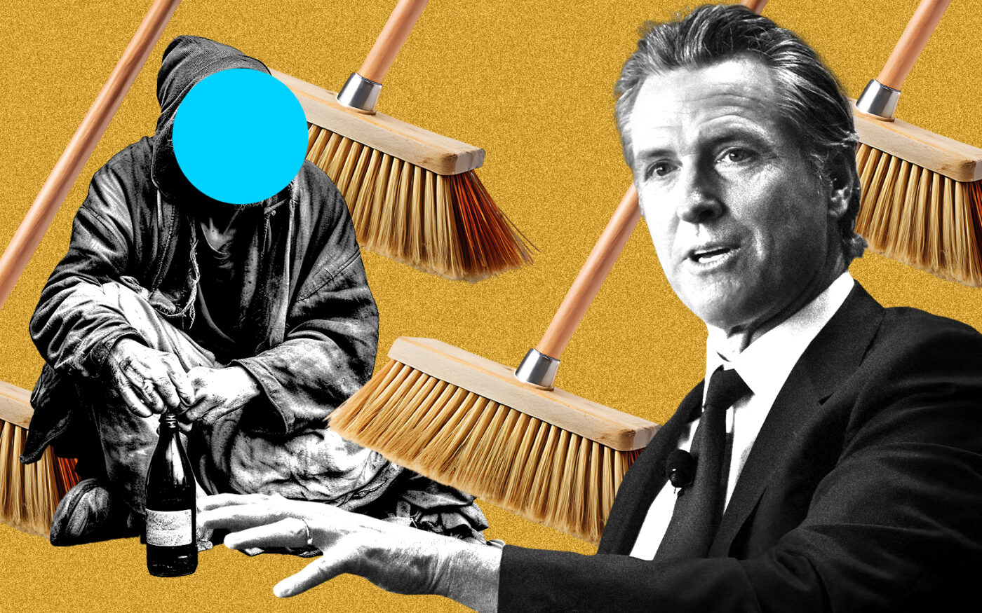 Gov. Gavin Newsom Orders Homeless Sweeps in California