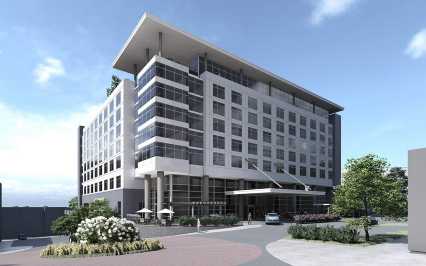 Rendering of 2800 and 2810 Spring Road (Getty, City of Smyrna, RASS Associates LLC)