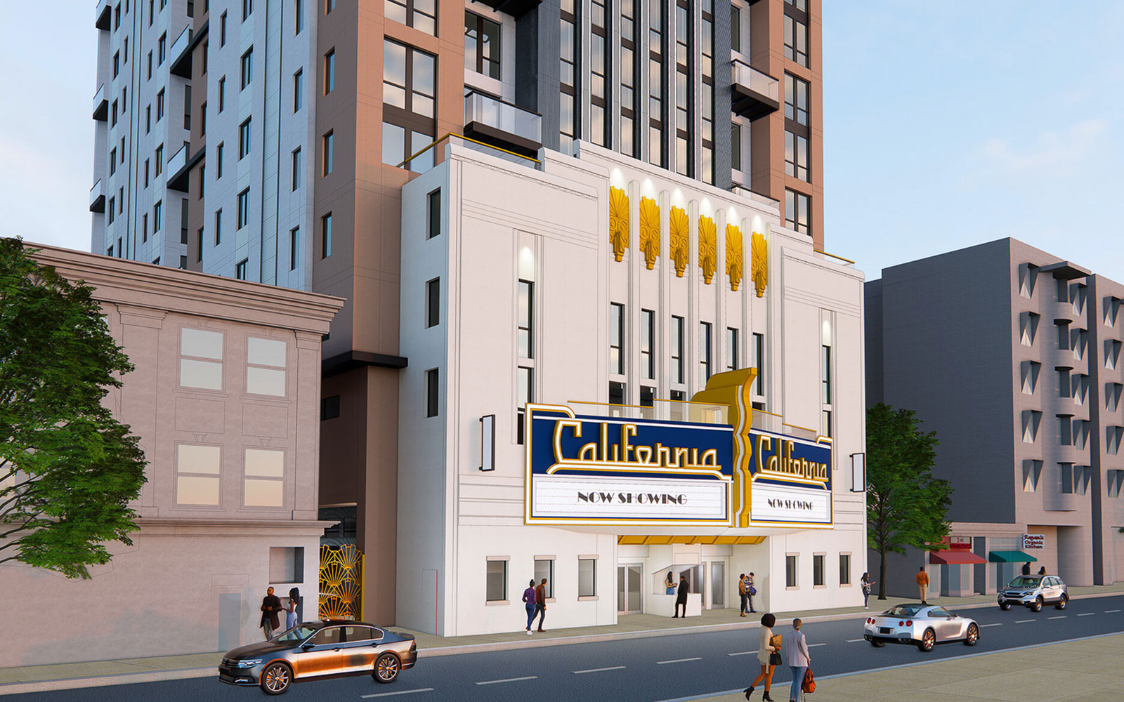 Gilbane adds eight-stories to historic theater redevelopment in Berkeley