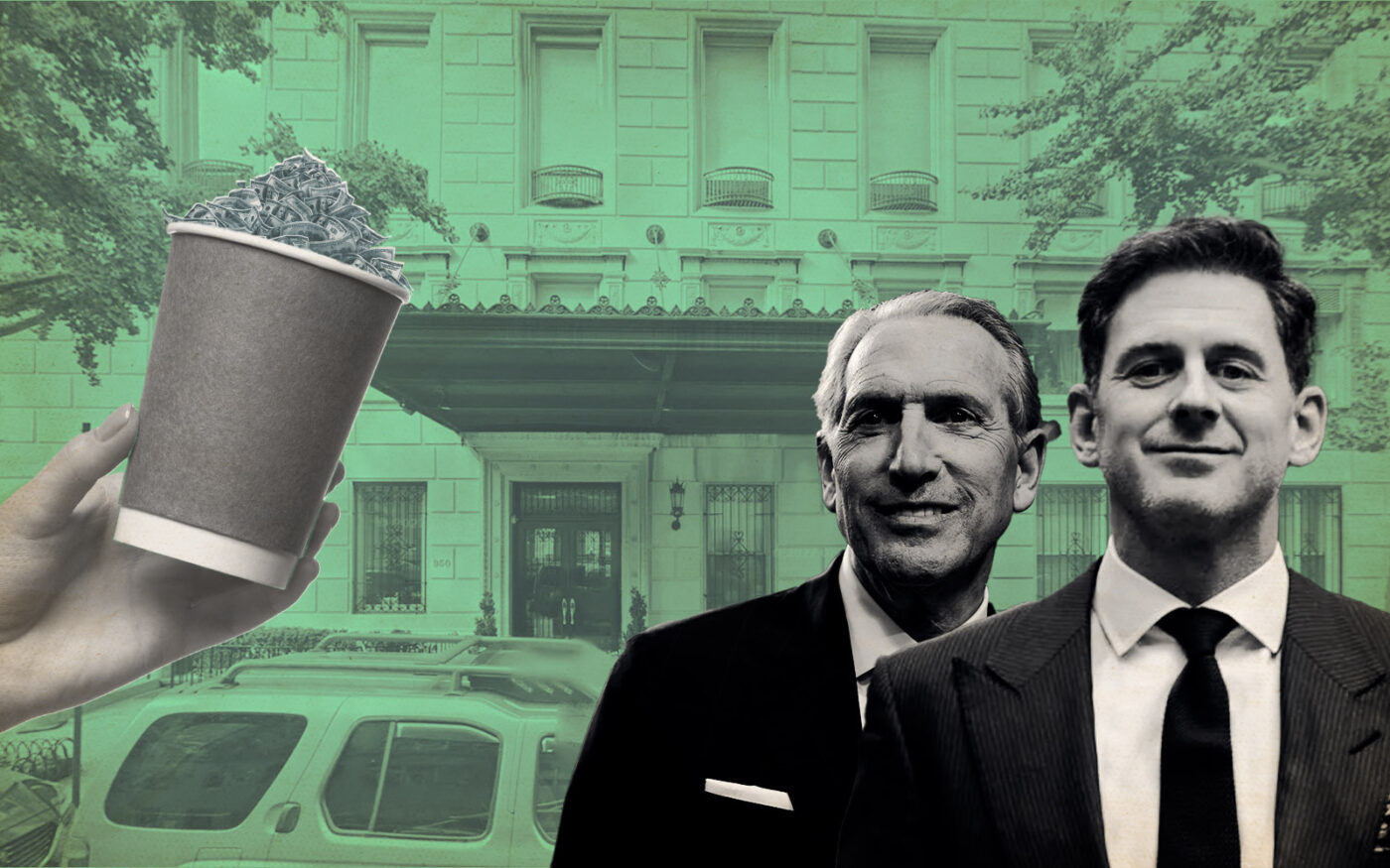 Starbucks' Howard Schultz, 950 Fifth Avenue, Douglas Elliman’s Jonathan Stein (elliman, Getty, Google Maps)