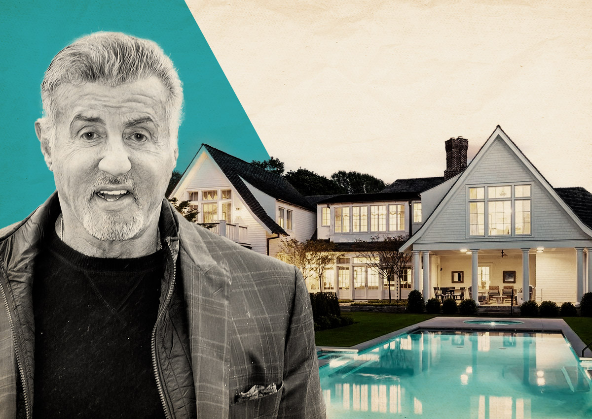 Sylvester Stallone signs contract for  million house in East Hampton