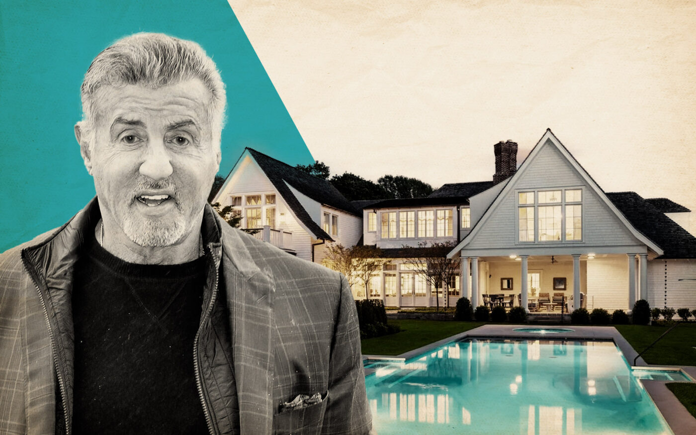 Sylvester Stallone, 9 Hither Lane (Getty, Douglas Elliman)