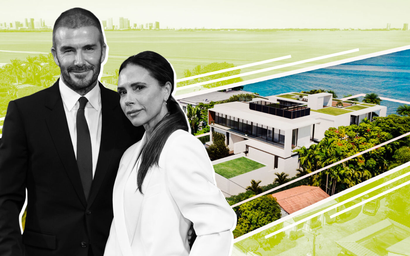 David, Victoria Beckham Buy Waterfront Miami Beach Mansion