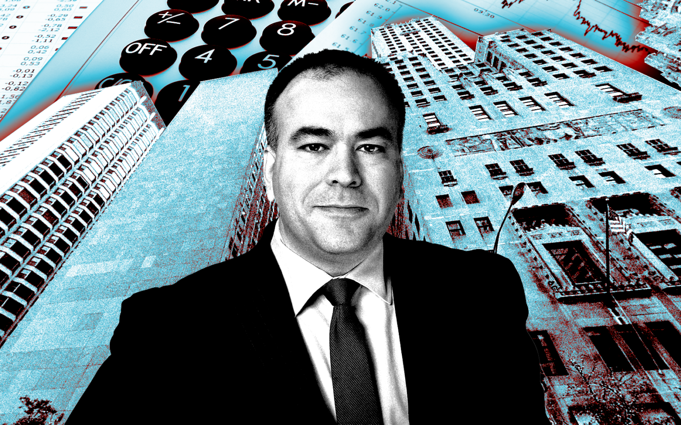 <p>A photo illustration of Cook County Assessor Fritz Kaegi along with 505 Michigan Avenue (Getty, Cook County Assessor, Google Maps)</p>
