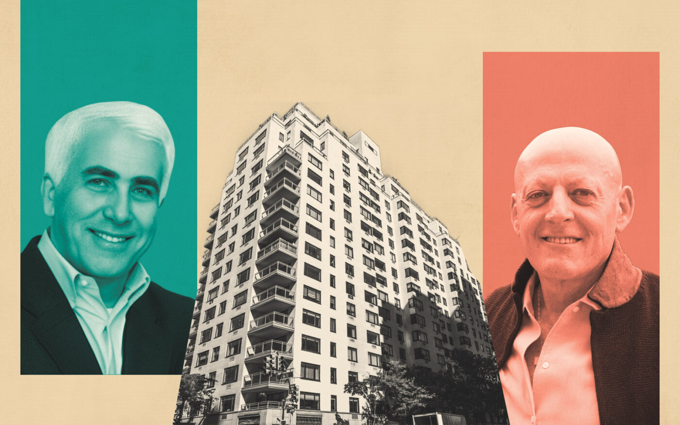 CIM Group's Shaul Kuba, Stonehenge NYCs Ofer Yardeni  and 165 East 66th Street (Getty, Linkedin, stonehengenyc)