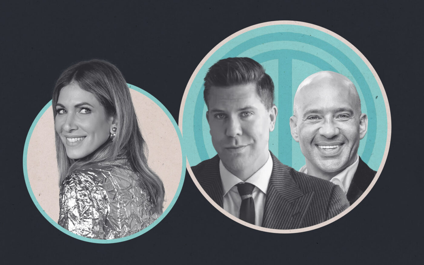 Douglas Elliman’s Erin Lichy, Fredrik Eklund and John Gomes (Getty, Douglas Elliman)