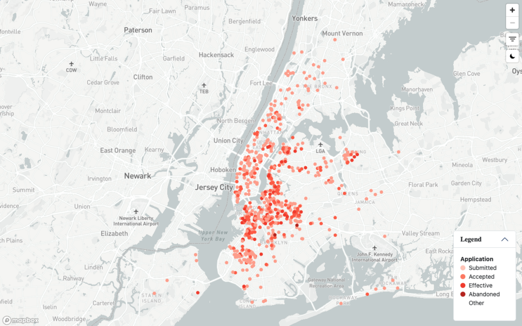 NYC Condo Development Map Preview