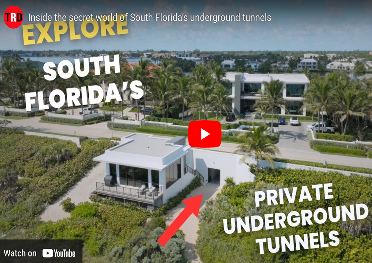 Watch: Inside the private tunnels that come with South Florida’s most exclusive mansions