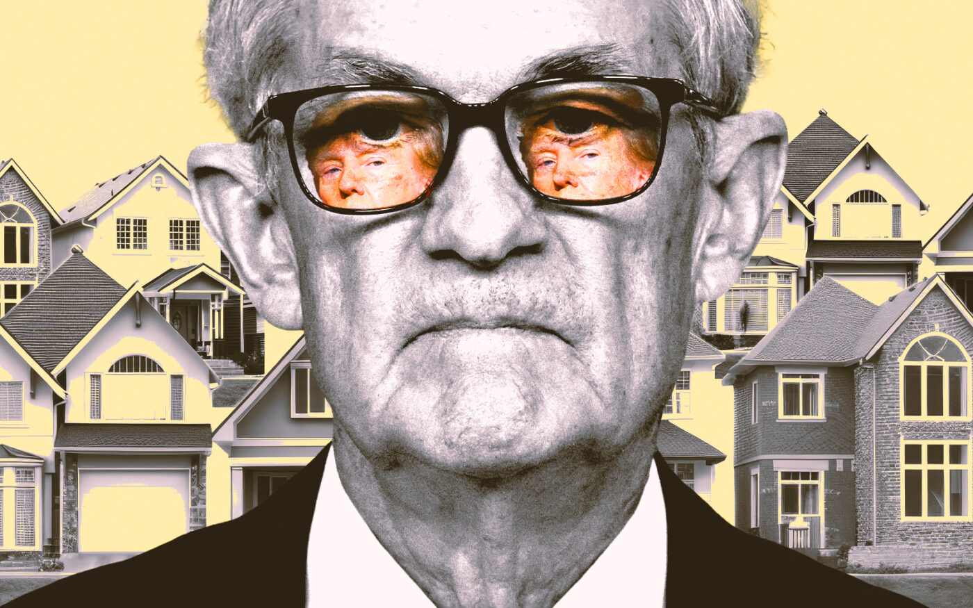 <p>A photo illustration of Chair of the Federal Reserve of the United States Jerome Powell (Getty)</p>
