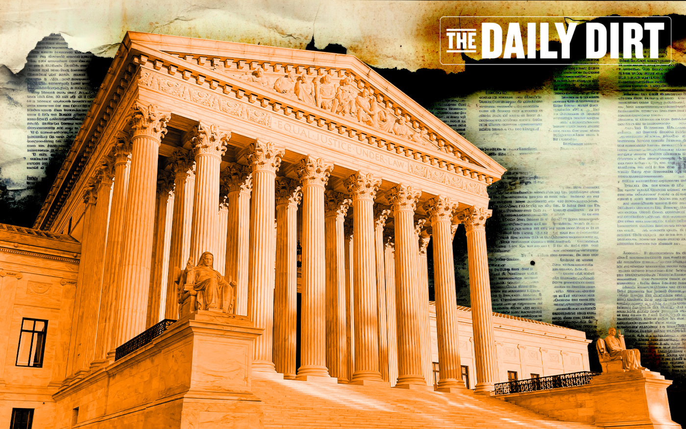 <p>A photo illustration of the Supreme Court of the United States (Getty)</p>
