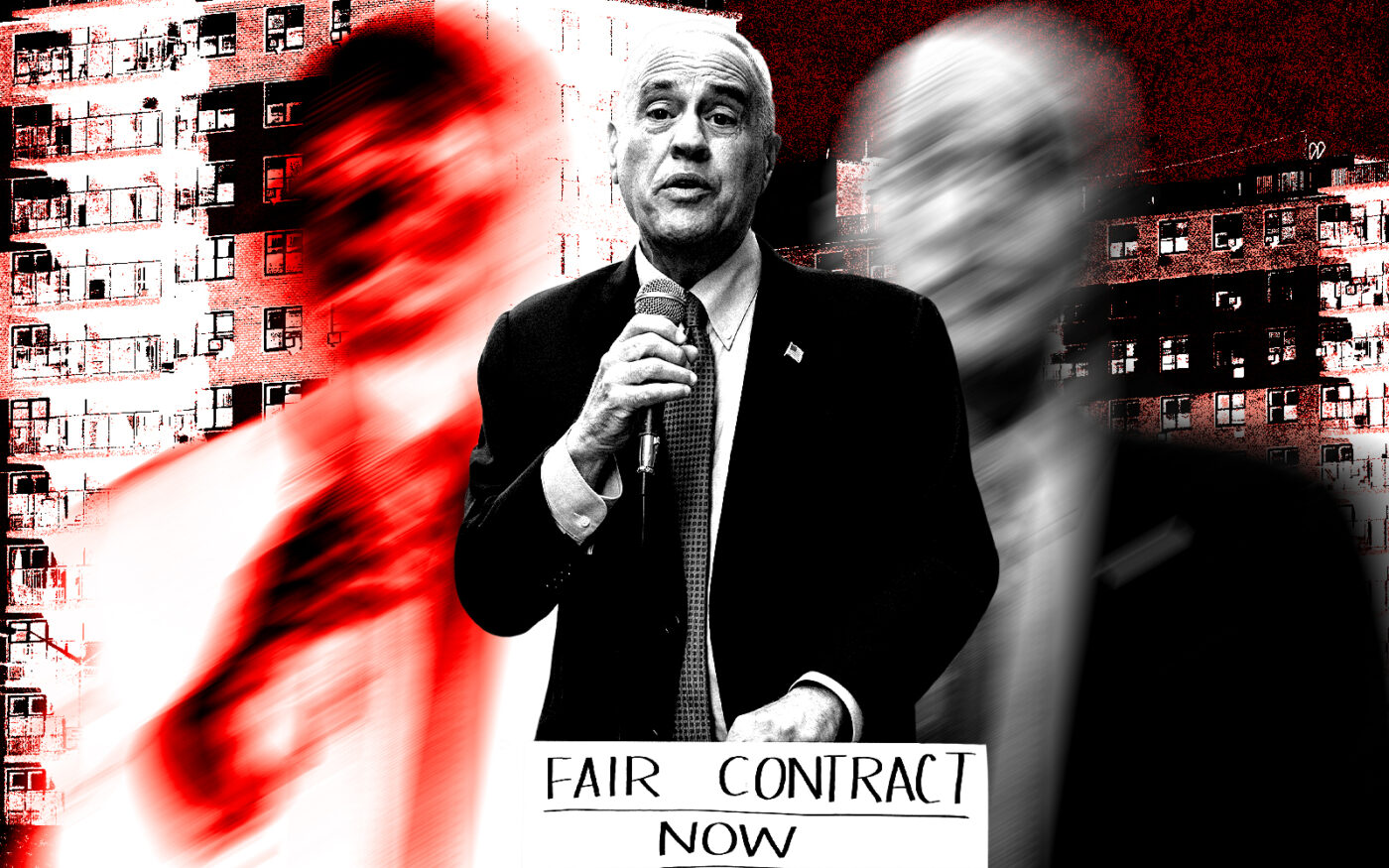 <p>A photo illustration of New York State Comptroller Thomas DiNapoli (Getty)</p>
