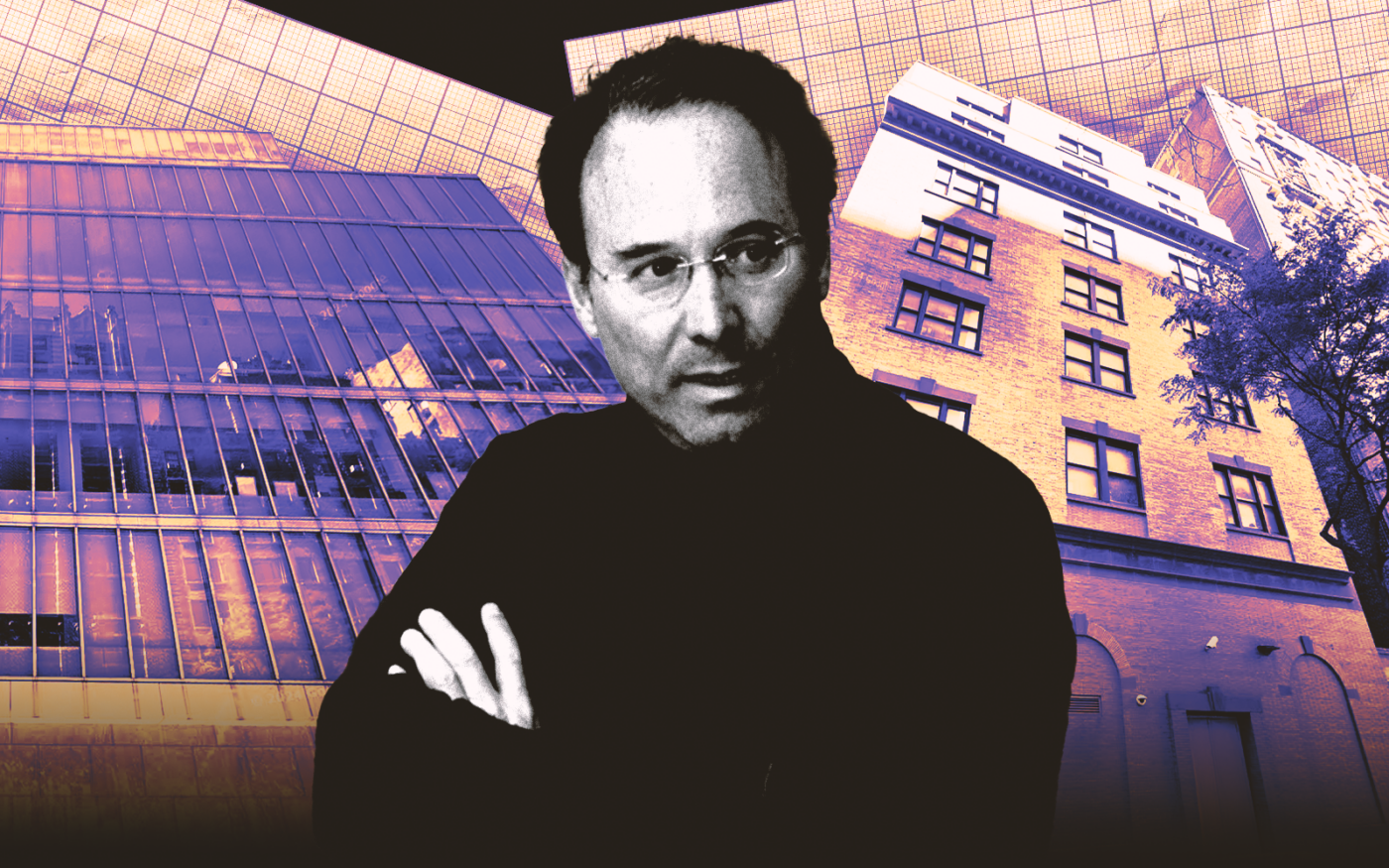 <p>A photo illustration of Extell Development’s Gary Barnett along with 30 West 67th Street and 7 West 66th Street (Getty, Extell Development)</p>
