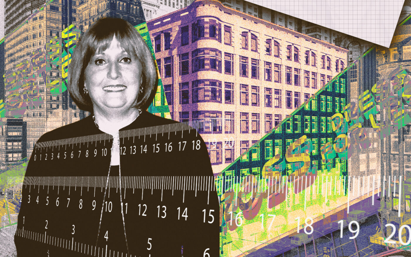 <p>A photo illustration of Ross Dress for Less CEO Barbara Rentler along with 799 Market Street in San Francisco (Getty, Ross Dress for Less, LoopNet)</p>
