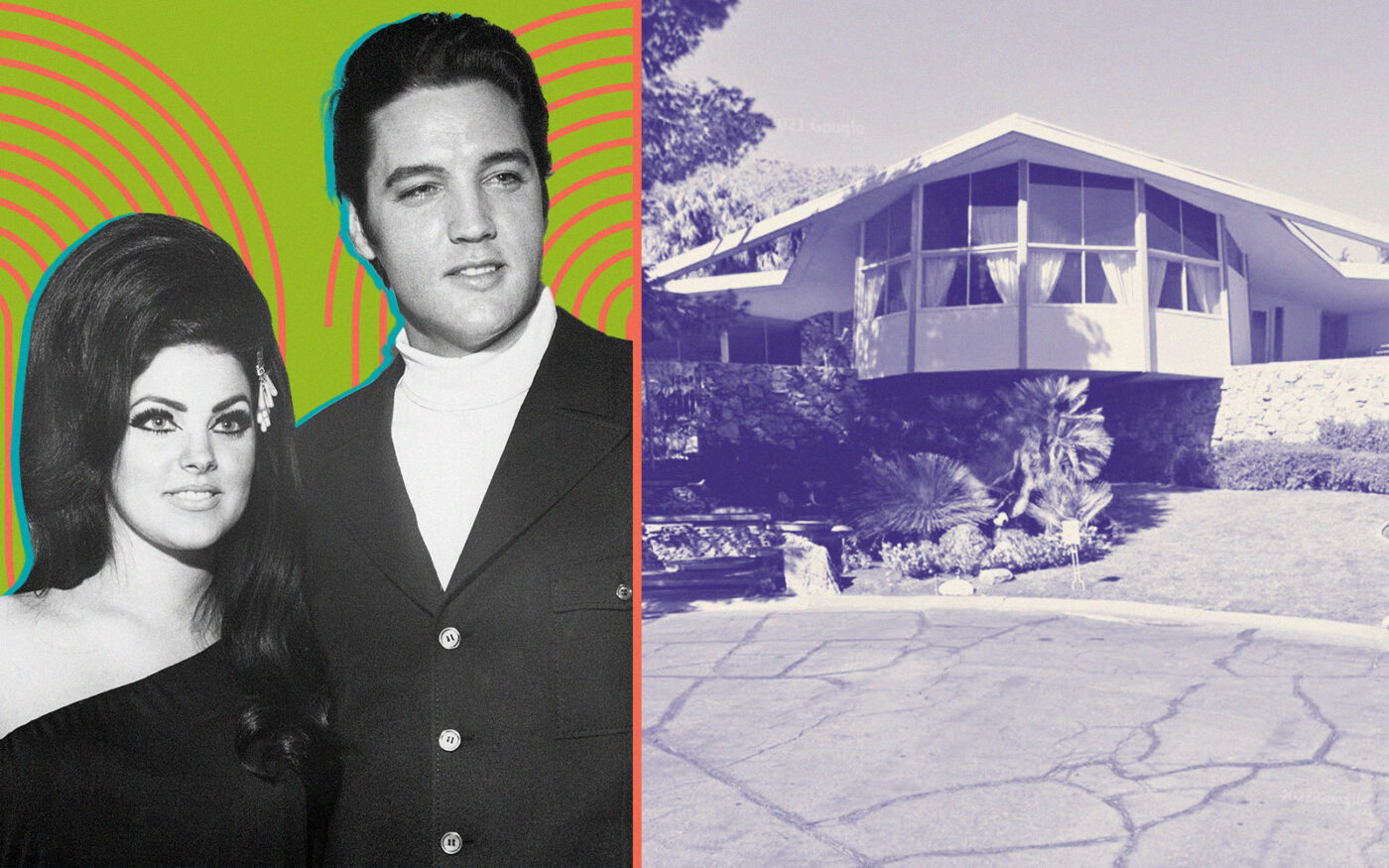 Honeymoon home of Elvis and Priscilla Presley in Palm Springs lists for $9.3M