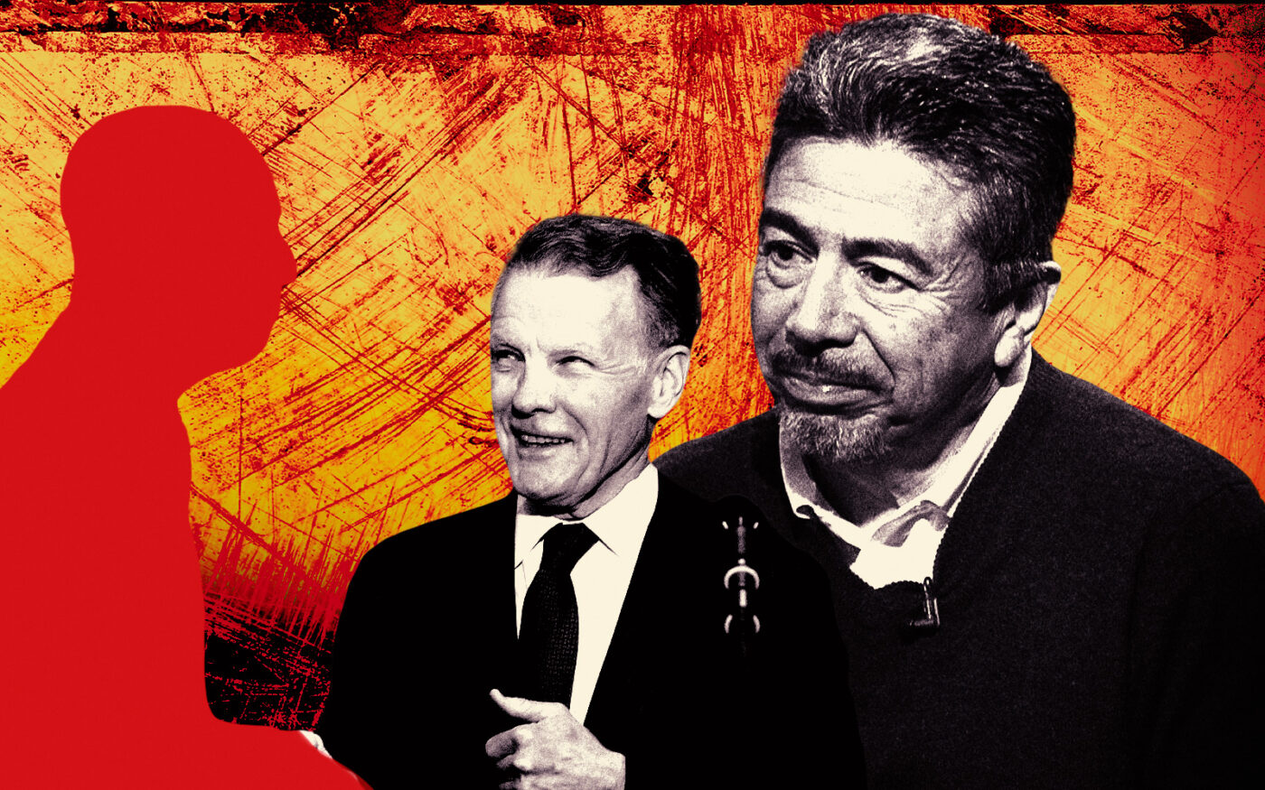 <p>Former Illinois House Speaker Michael Madigan and former Chicago Alderman Daniel Solis (Photo Illustration by Steven Dilakian for The Real Deal with Getty and YouTube)</p>
