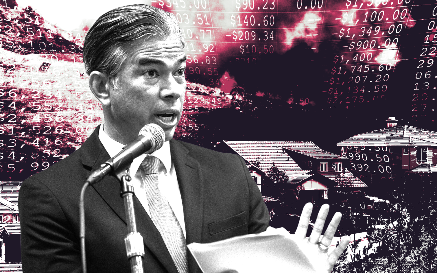 <p>A photo illustration of California Attorney General Rob Bonta (Getty)</p>
