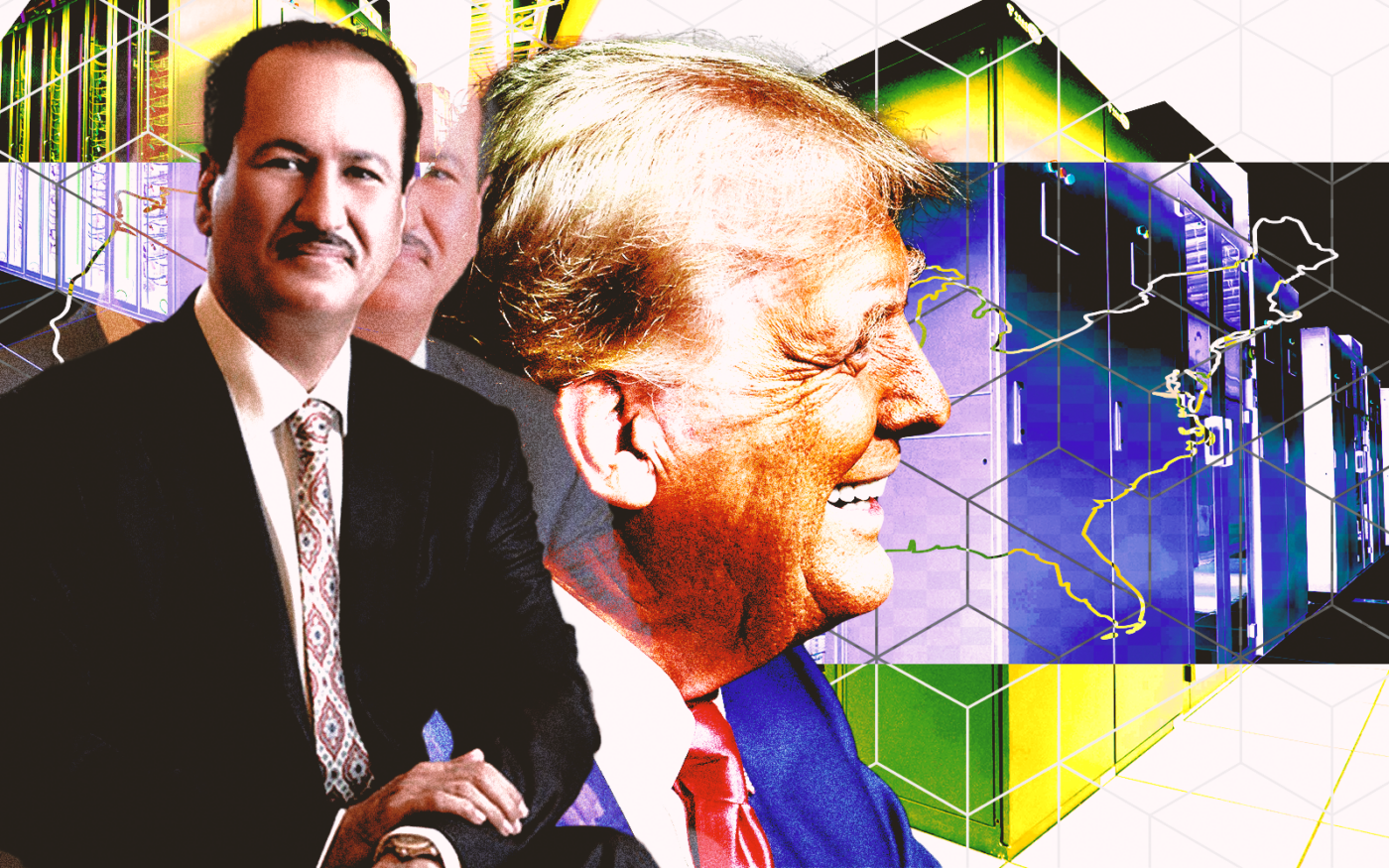 <p>A photo illustration of Damac Properties CEO Hussain Sajwani and president-elect Donald Trump (Getty, Damac Properties)</p>
