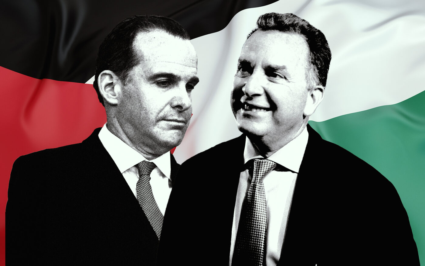 <p>A photo illustration of diplomat Brett McGurk and Steve Witkoff (Getty)</p>
