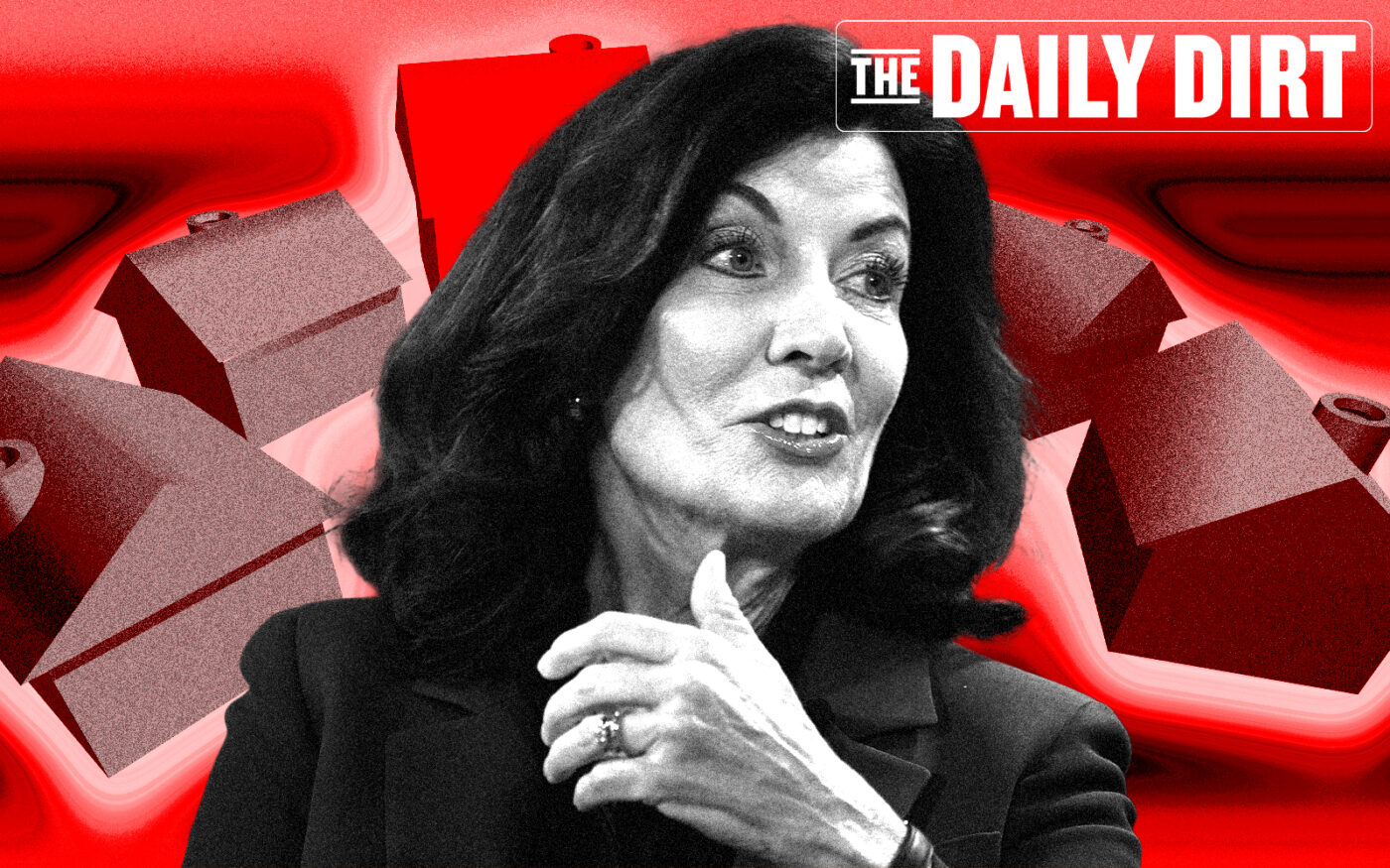 <p>A photo illustration of Governor of New York Kathy Hochul (Getty)</p>
