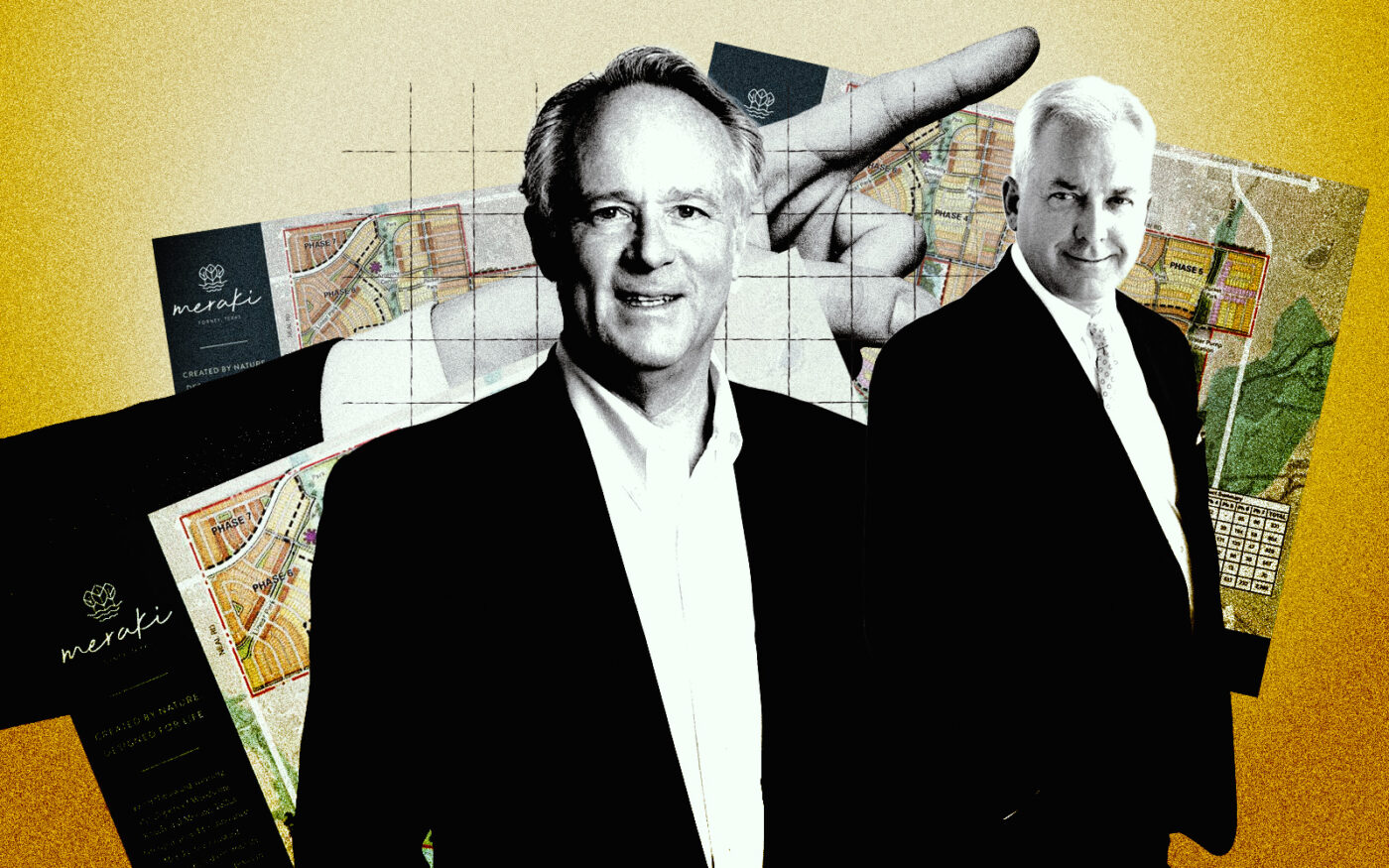 <p>A photo illustration of First Continental’s John Bonner and Tellus Group’s Craig Martin (Getty, First Continental, Tellus Group)</p>
