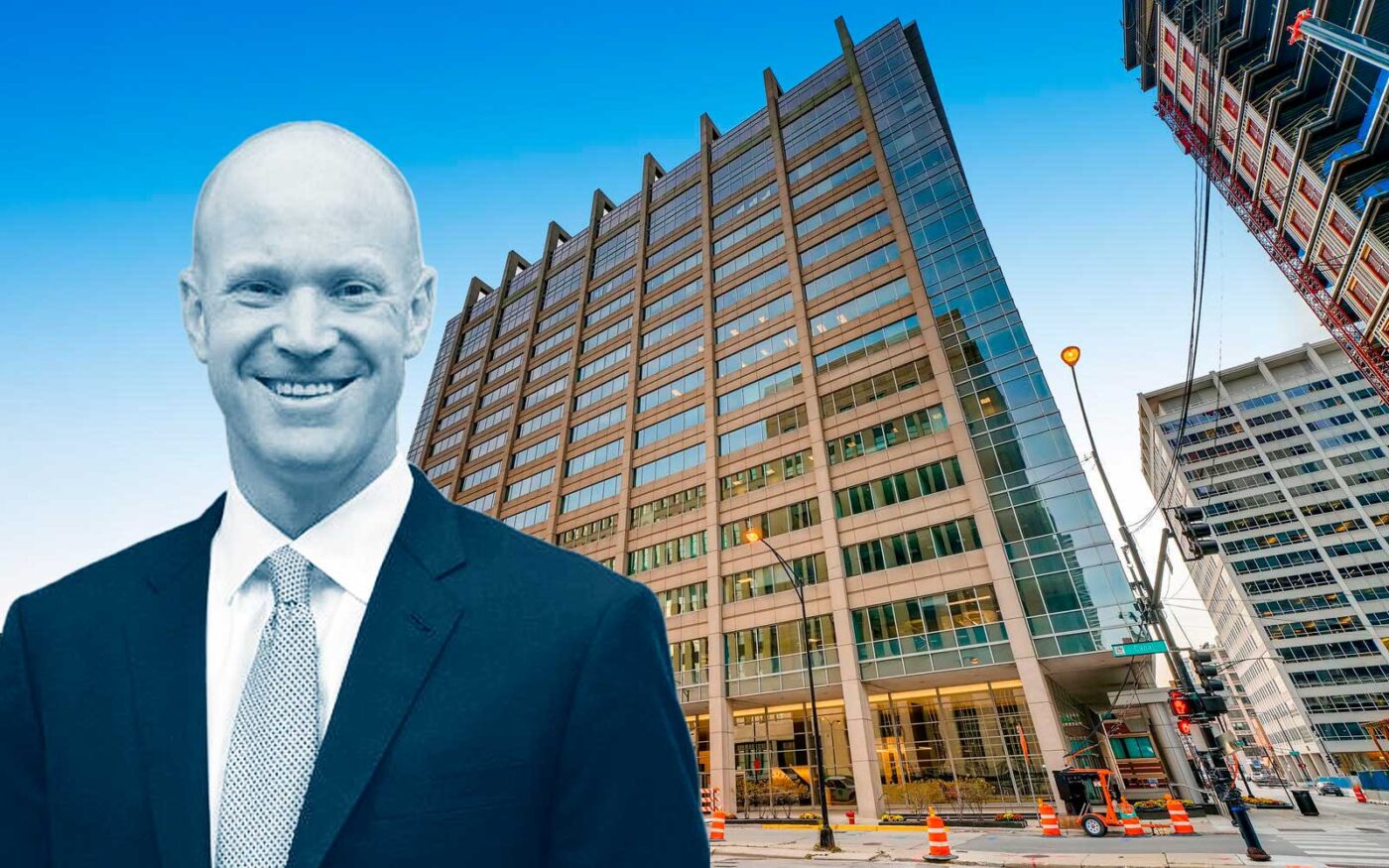 AEW Capital Management Lists Mostly Vacant Chicago Office Asset