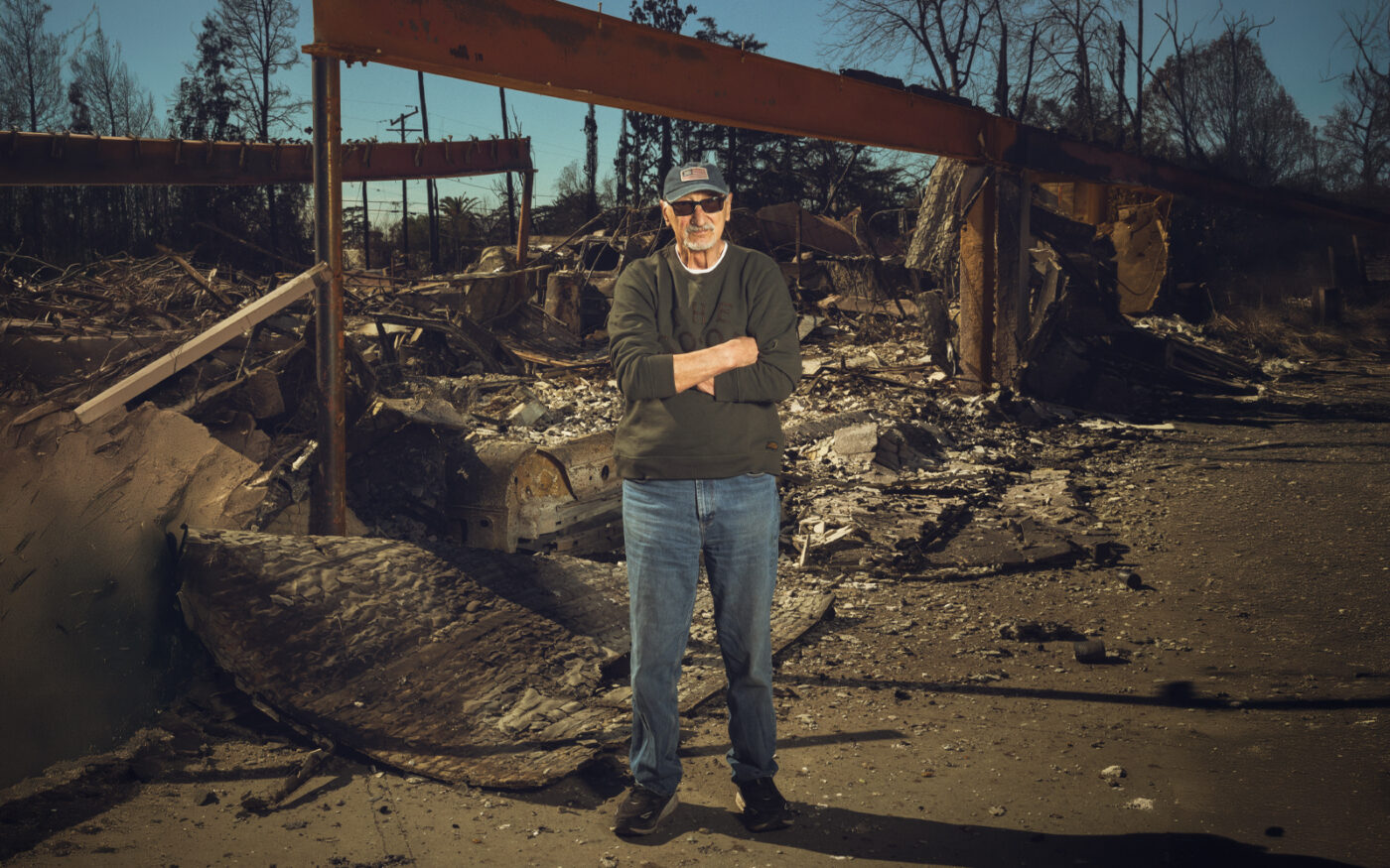 Altadena landlord Michael Astalis, who lost his personal home and multifamily properties in the fire (Photo by Kevin Scanlon)