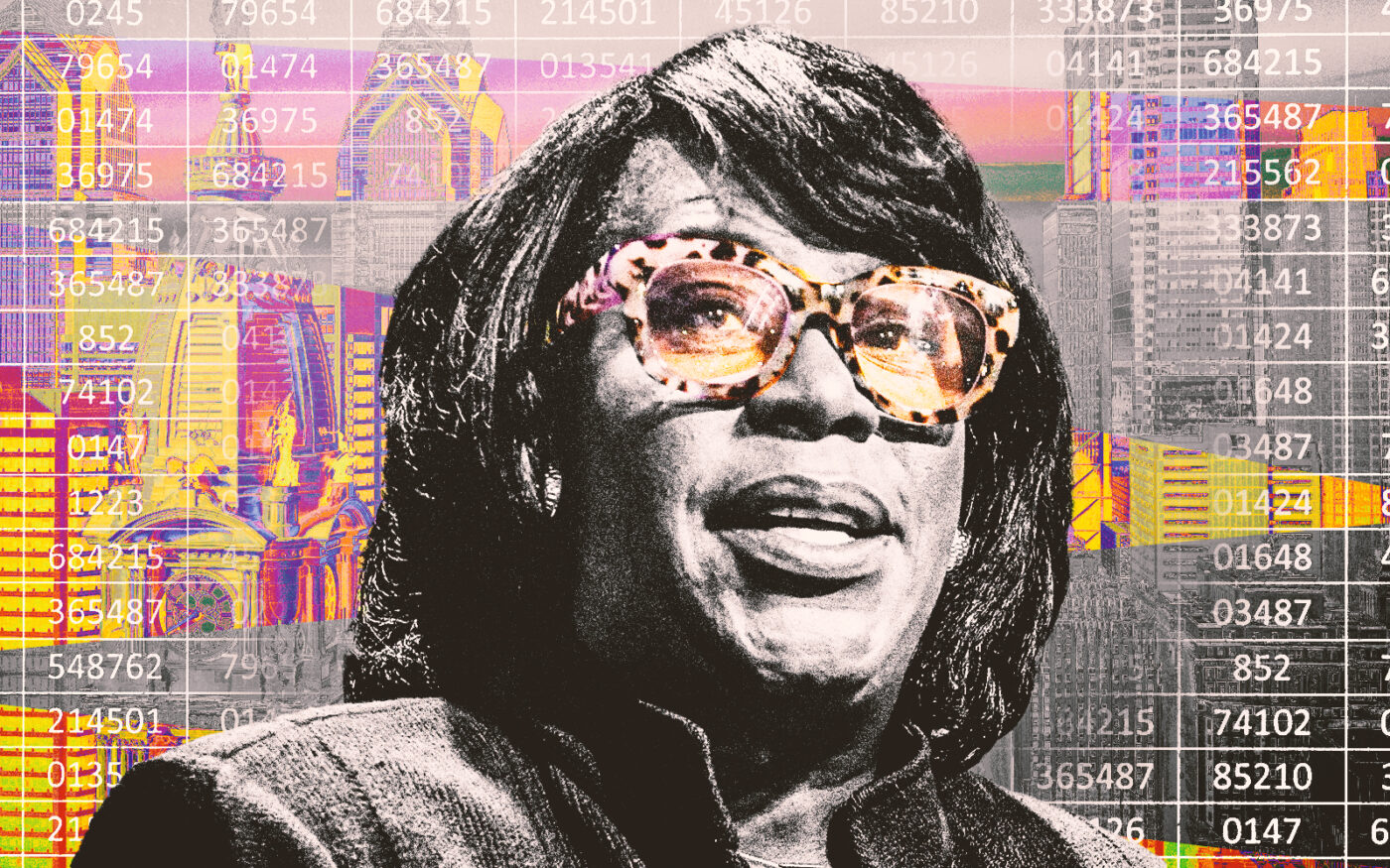 A photo illustration of Mayor of Philadelphia Cherelle Parker (Getty)