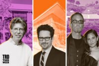 Realty Bancorp’s Norman Kravets, JJ Abrams and Chrome Hearts’ Laurie and Richard Stark with 29899 Agoura Road, 1221 Olympic Boulevard and 23033 Pacific Coast Highway