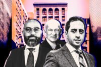Empire Capital Holdings' Josh Rahmani, Olmstead Properties' Samuel Rosenblatt and Empire Capital Holdings' Ebi Khalil with 373 Park Avenue South