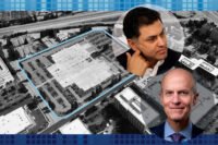 Palo Alto Networks CEO Nikesh Arora and BXP CEO Owen Thomas with 3625 Peterson Way