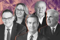 Simon Property Group’s David Simon, Turnberry’s Jackie Soffer, Invesco Real Estate’s Scott Dennis, Pontegadea’s Amancio Ortega and GFO Investments’ Russell Galbut