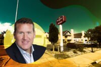 Kairoi Residential CEO Michael Lynd Jr. and the Residence Inn at 2777 Zuni Street in the Lower Highland area