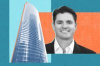 Irvine Company's Roger DeWames with 71 South Wacker Drive