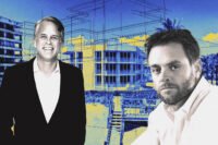 Kolter’s Robert Julien and Phil Perko with the Beach Sound condo at 19930 Beach Sound Road in Tequesta