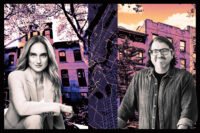 Douglas Elliman’s Nadia Bartolucci with 94 Douglas Street; Eckstrom’s Carlos Saavedra with 323 Clinton Street