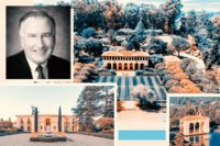 Burlingame Rotary Club's Ted Kruttschnitt with 3000 Ralston Avenue in Hillsborough