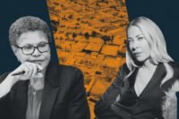 Mayor Karen Bass and developer Elaine Culotti