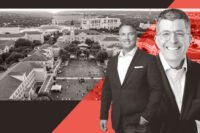 Texas Christian University’s Jason Soileau and American Campus Communities CEO Rob Palleschi