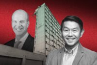 Taconic Capital principal Frank Brosens, 11-01 43rd Avenue in Long Island City and Palette Hotels CEO Richard Lou