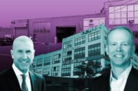 47-25 34th Street in Long Island City with Metropolitan Realty Associates’ Joe Farkas and Nuveen’s Bill Huffman and 59 Paidge Avenue in Greenpoint