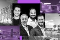 Lndmrk’s Alex Karakhanian with PMG's Kevin Maloney, Dan Kaplan and Ryan Shear with Frida Kahlo Wynwood Residences