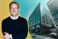 Sterling Bay CEO Andy Gloor and 345 North Morgan Street in Chicago