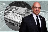 U.S. Steel Property Holdings CEO David Burritt and 900 Loveridge Road in PIttsburg