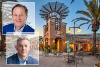 Asana Partners' Terry Brown and Barings' Mike Freno with Seacliff Village in Huntington Beach